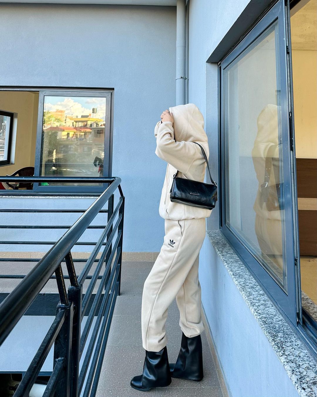 Adidas - Off White Tracksuit