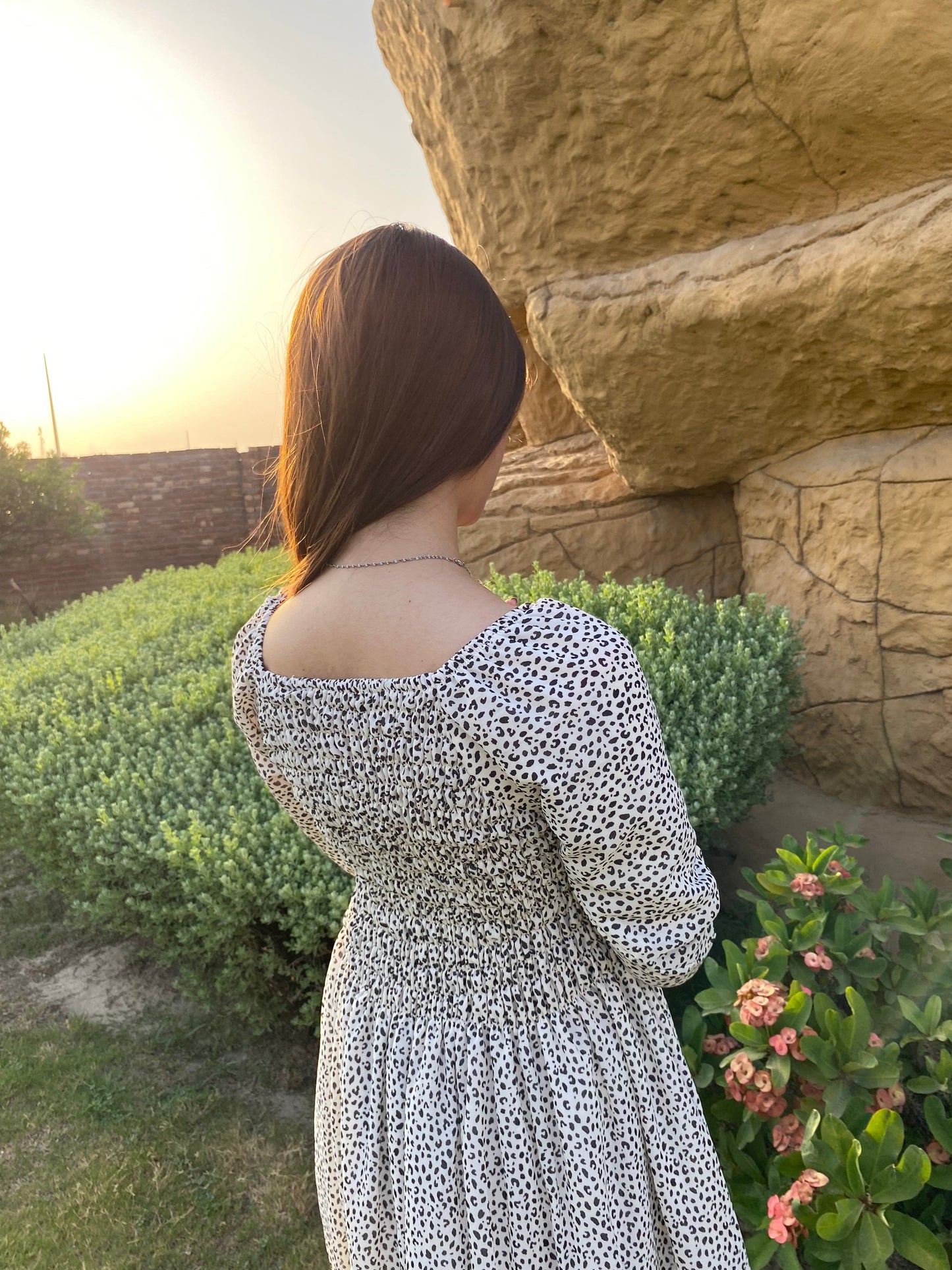 Rang e Mah - White Maxi