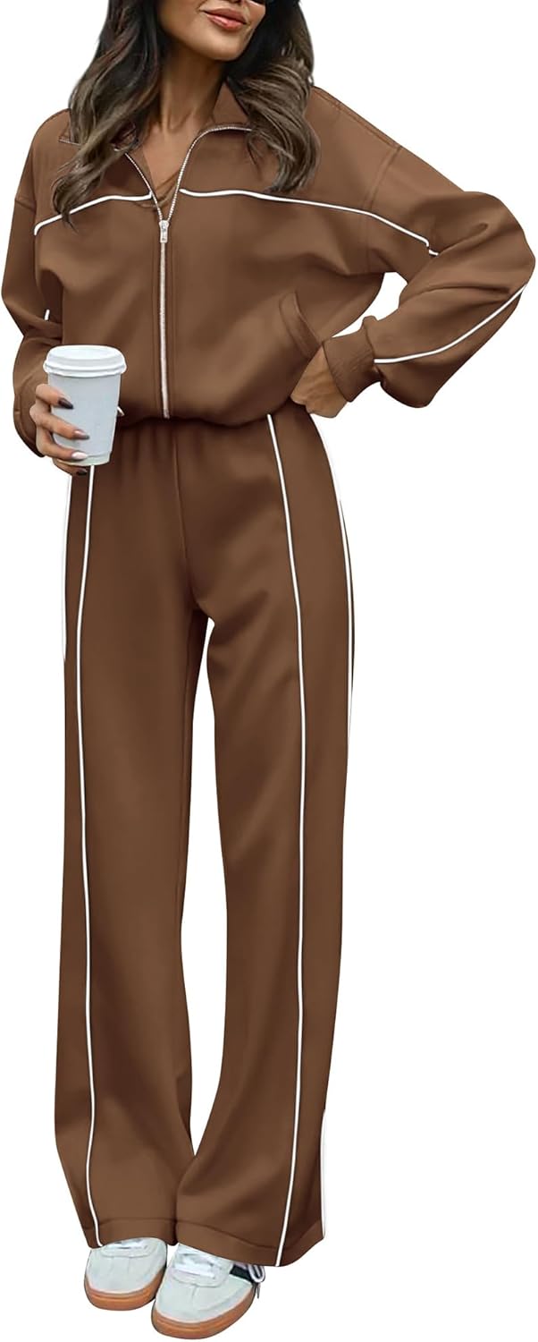 Coffee Brown Pipeline Tracksuit