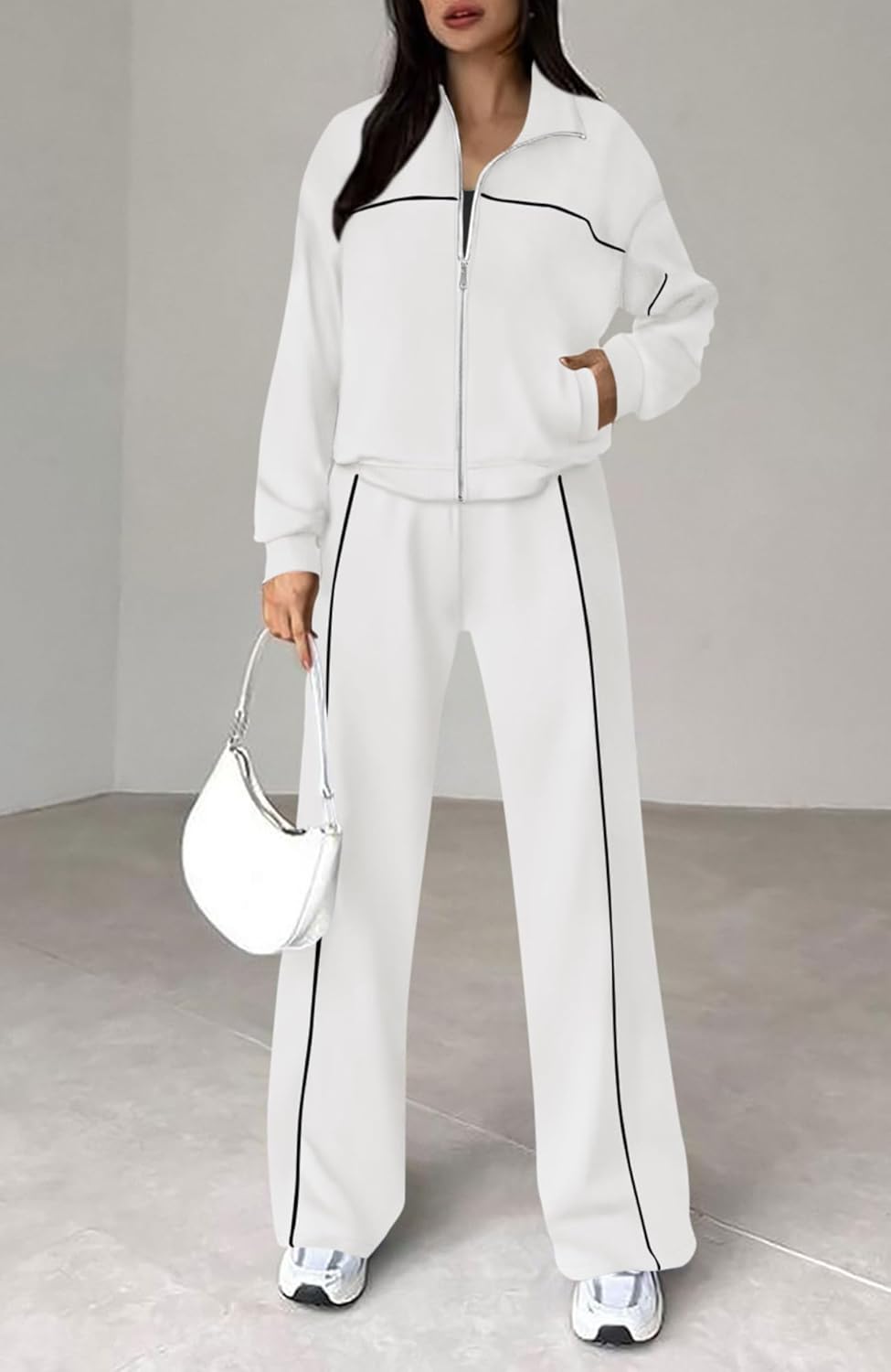White Pipeline Tracksuit