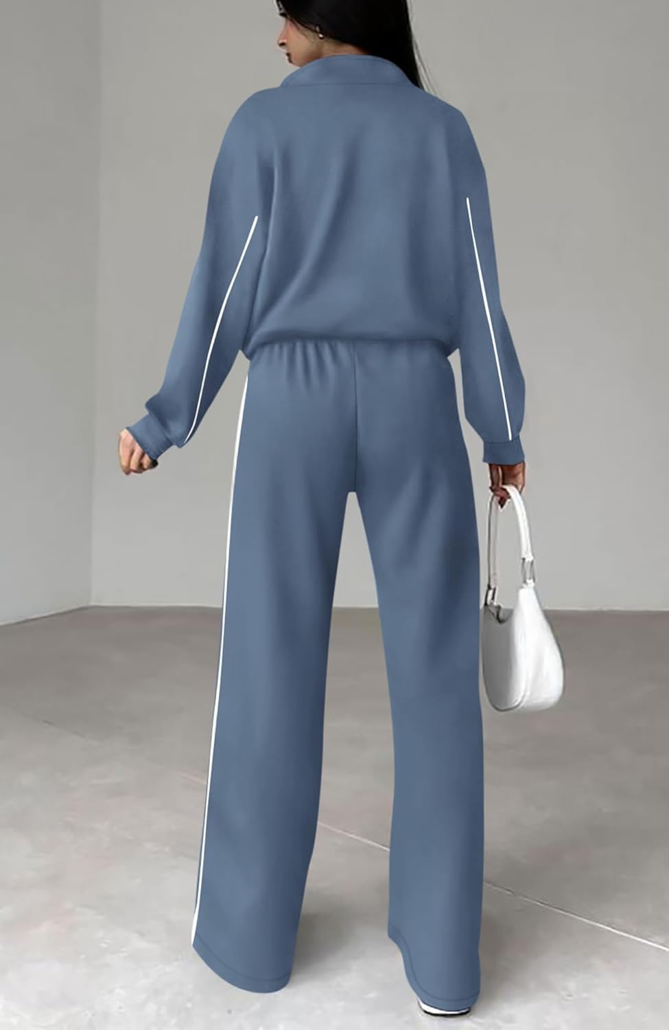 Grey Blue Pipeline Tracksuit