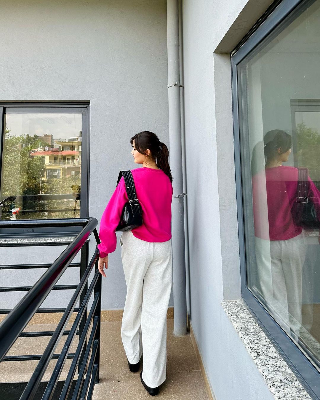 Hot Pink Polo Ralph Sweatshirt