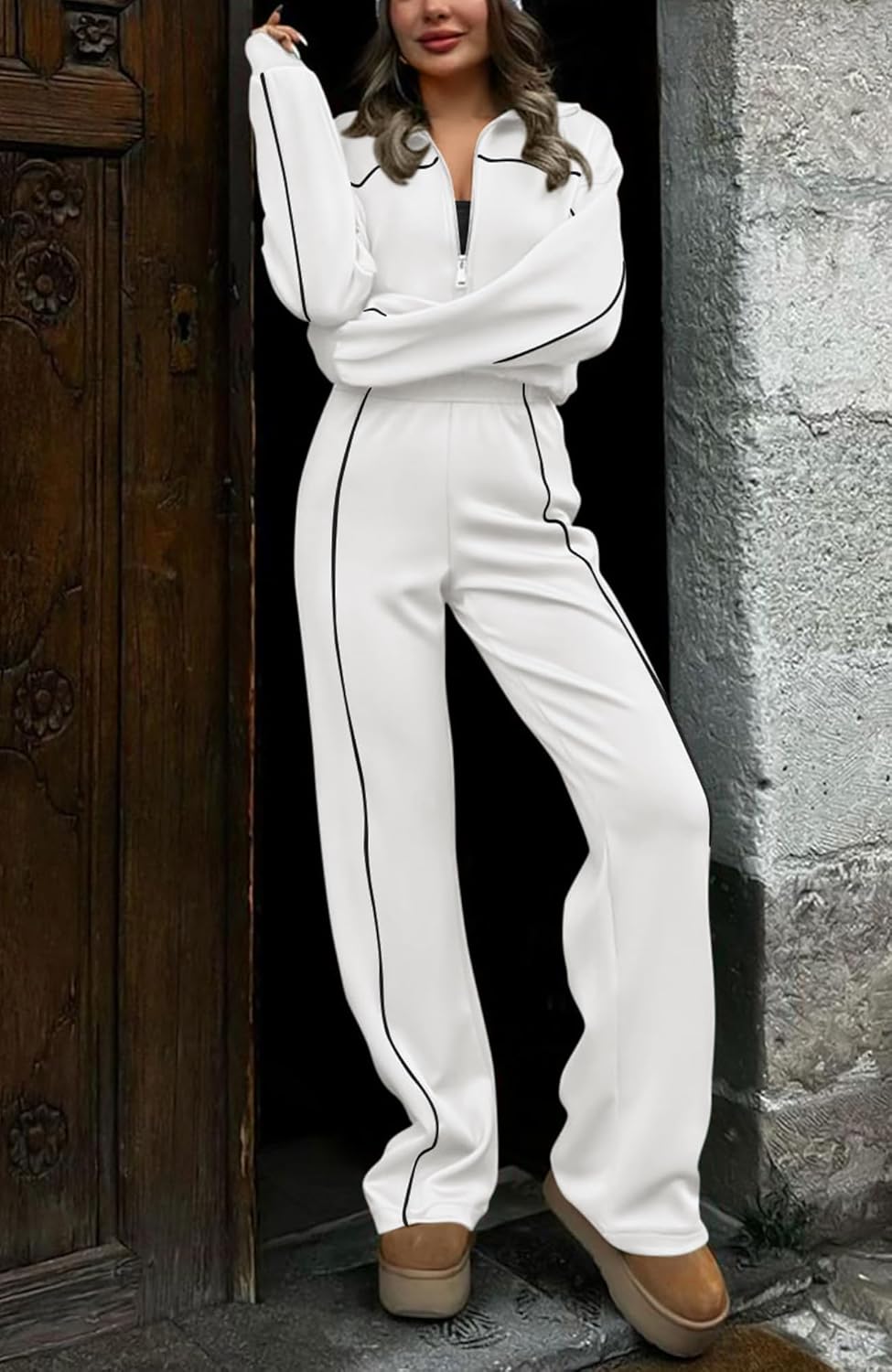 White Pipeline Tracksuit