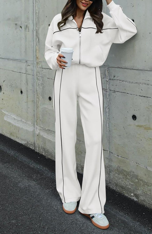 White Pipeline Tracksuit