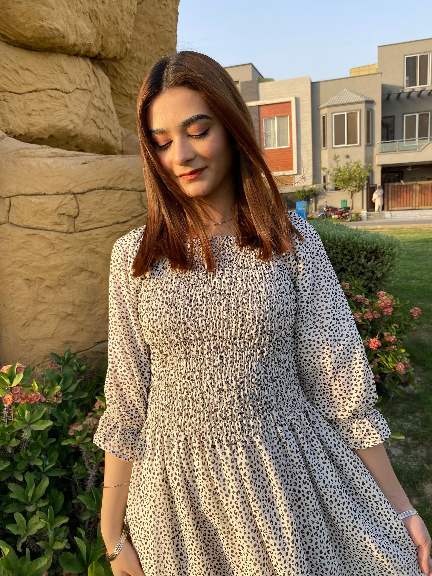 Rang e Mah - White Maxi
