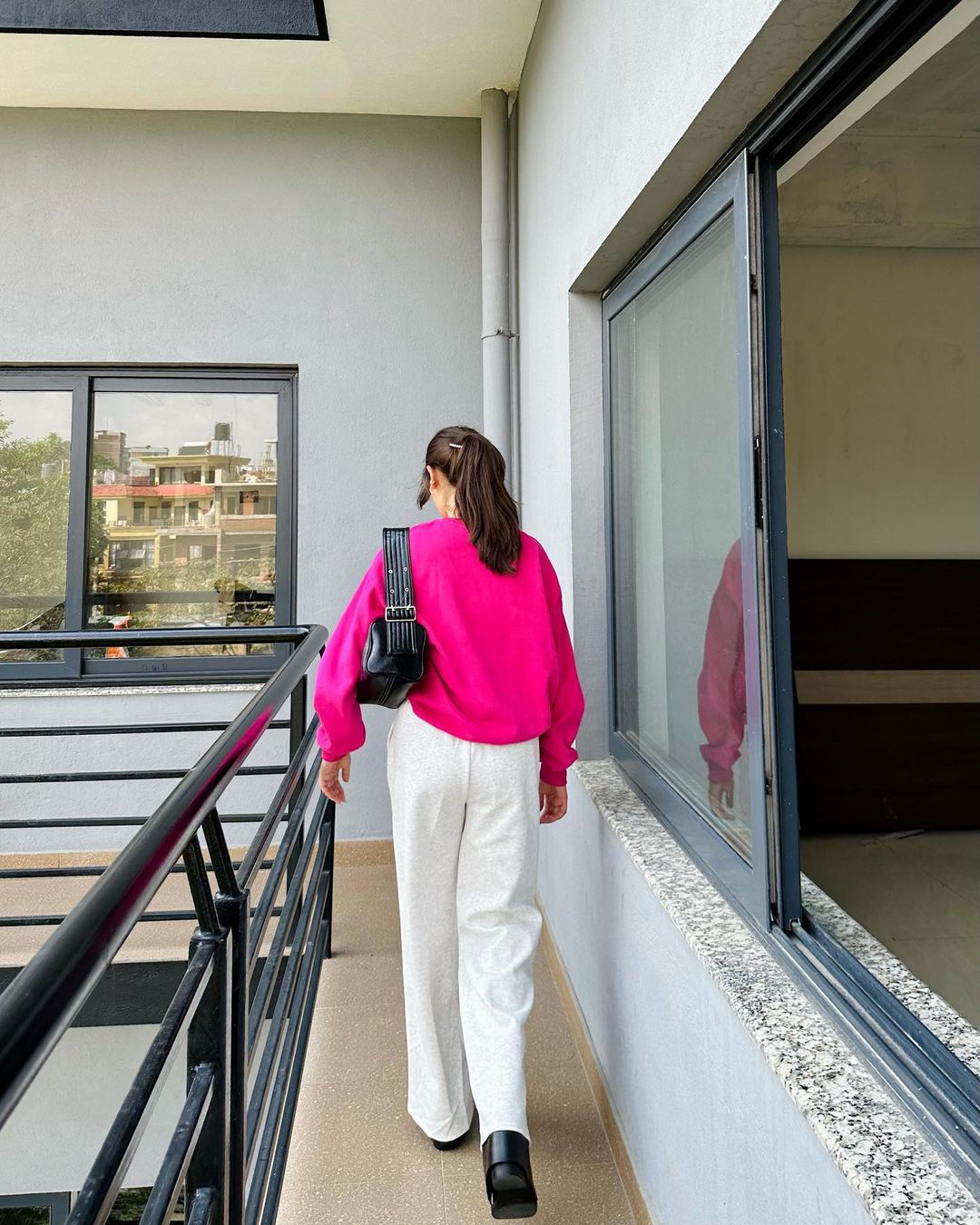 Hot Pink Polo Ralph Sweatshirt