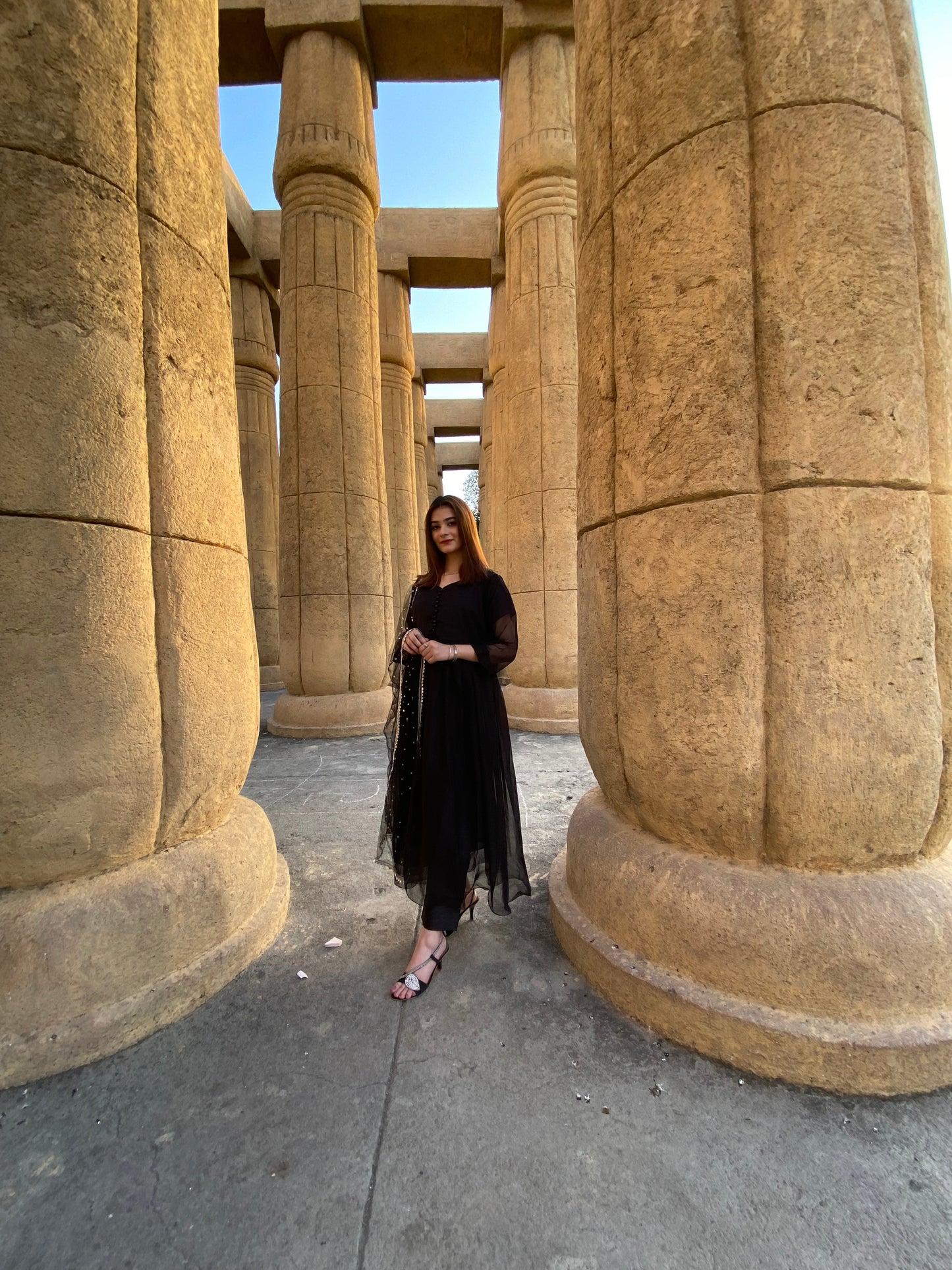 3PC - Black Frock