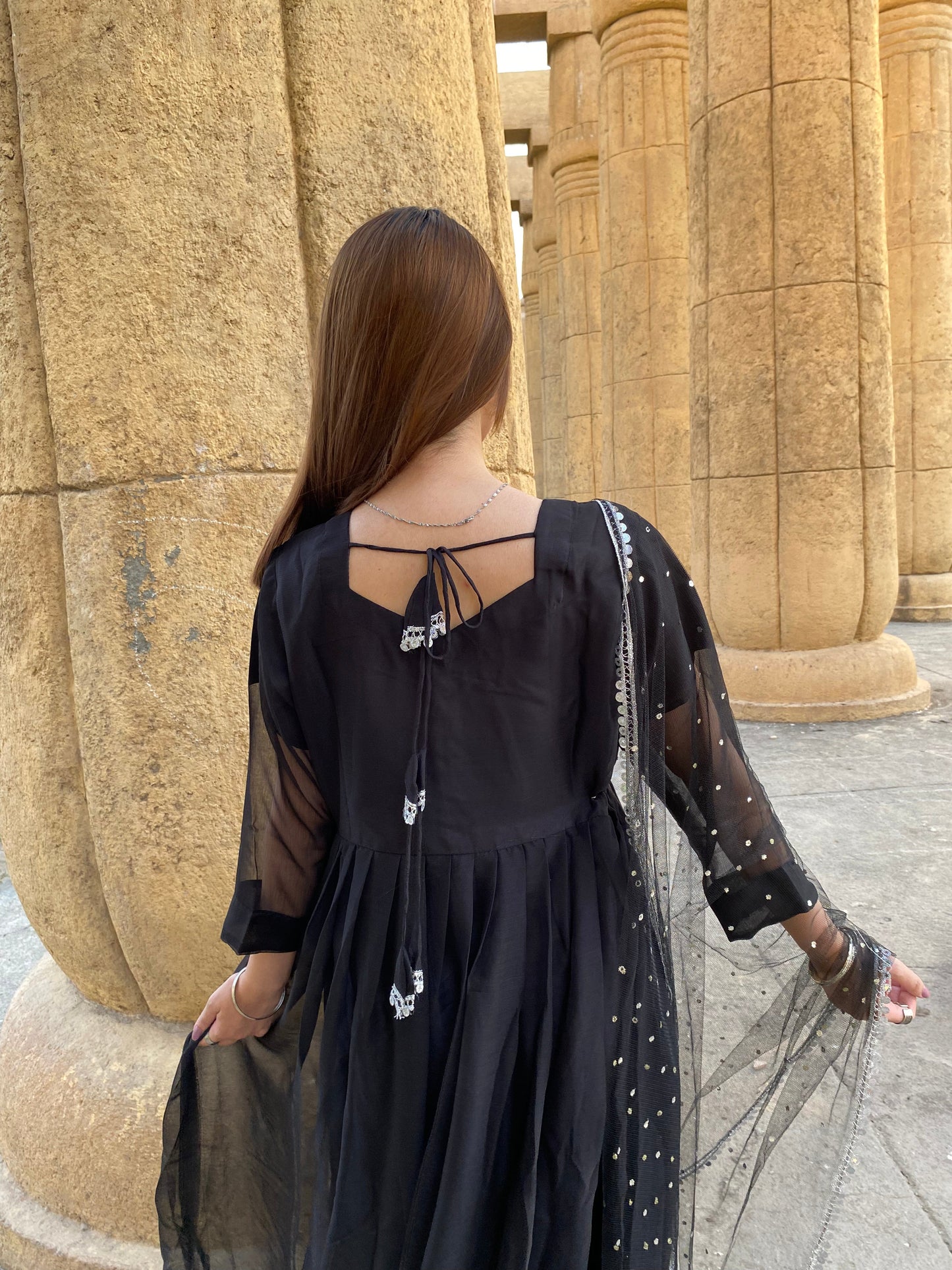 3PC - Black Frock