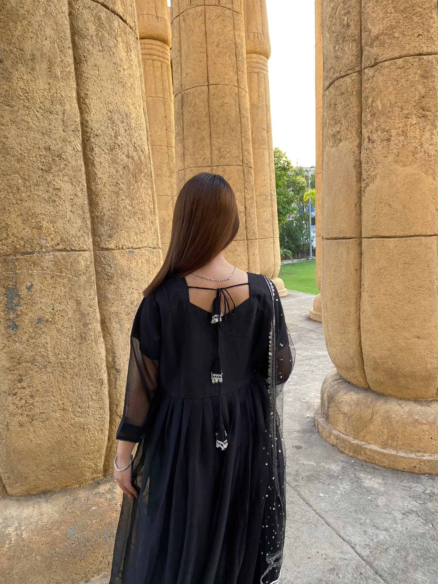 3PC - Black Frock