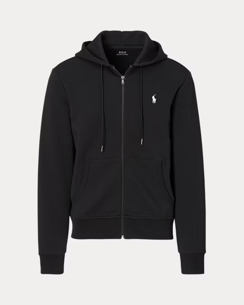 Black Zipper Hoodie
