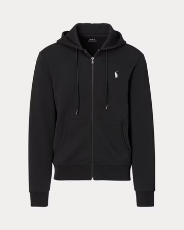 Black Zipper Hoodie