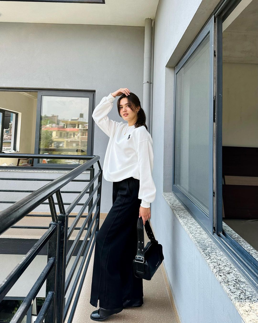 White Polo Ralph Sweatshirt