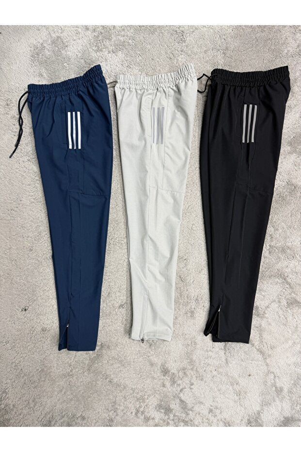 Grey Stripes Trouser