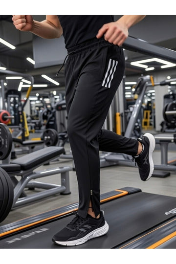 Black Stripes Trouser