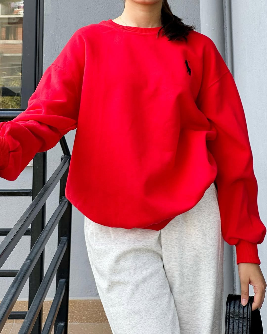 Red Polo Ralph Sweatshirt