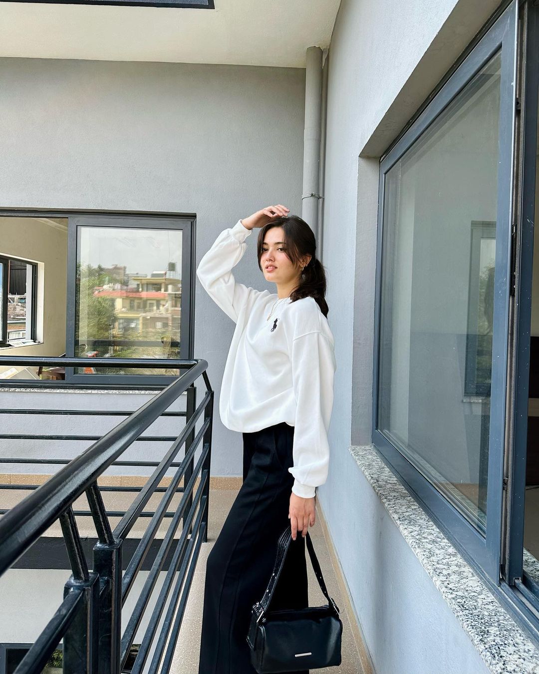 White Polo Ralph Sweatshirt