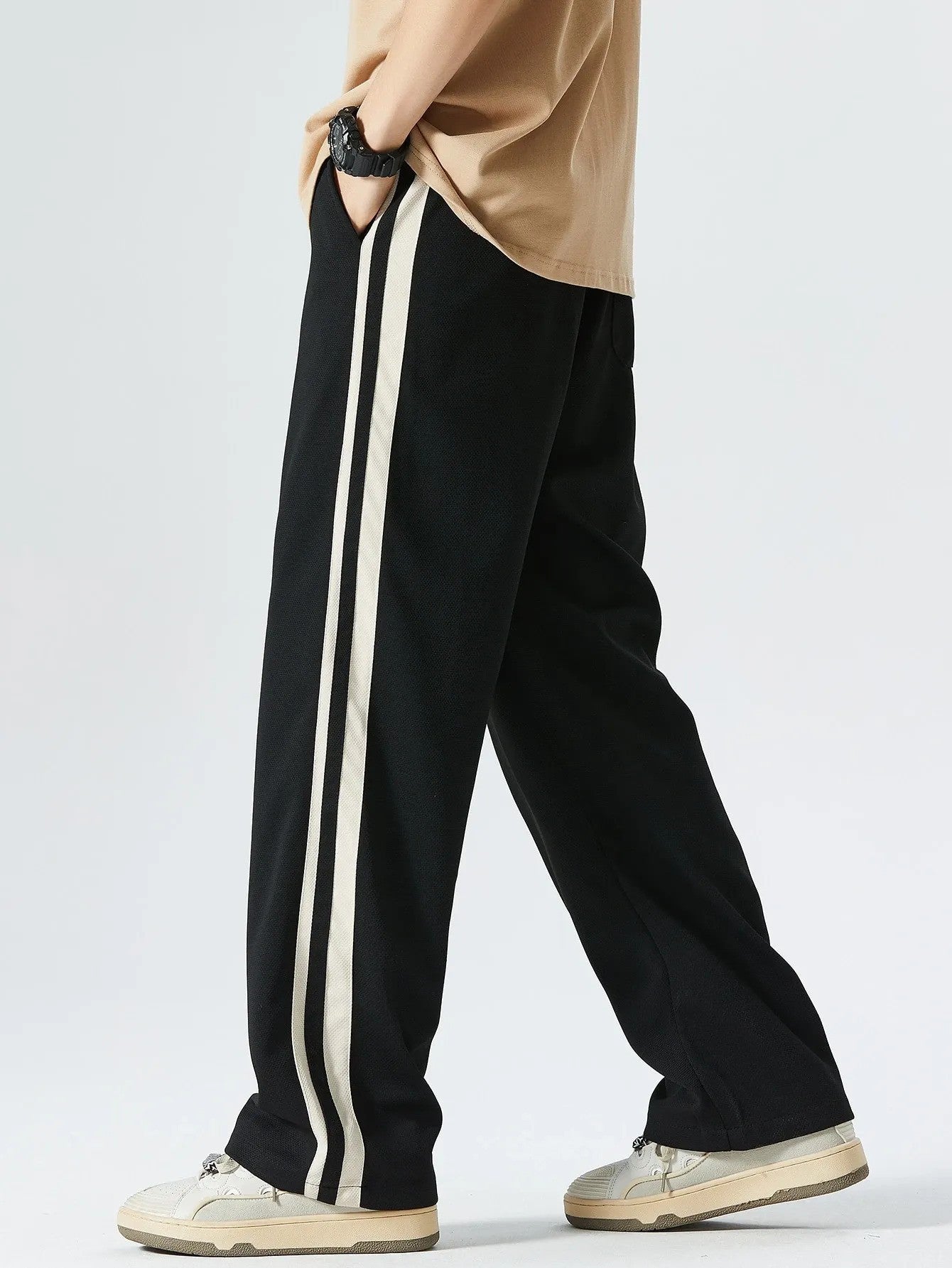 Black Baggy Trouser