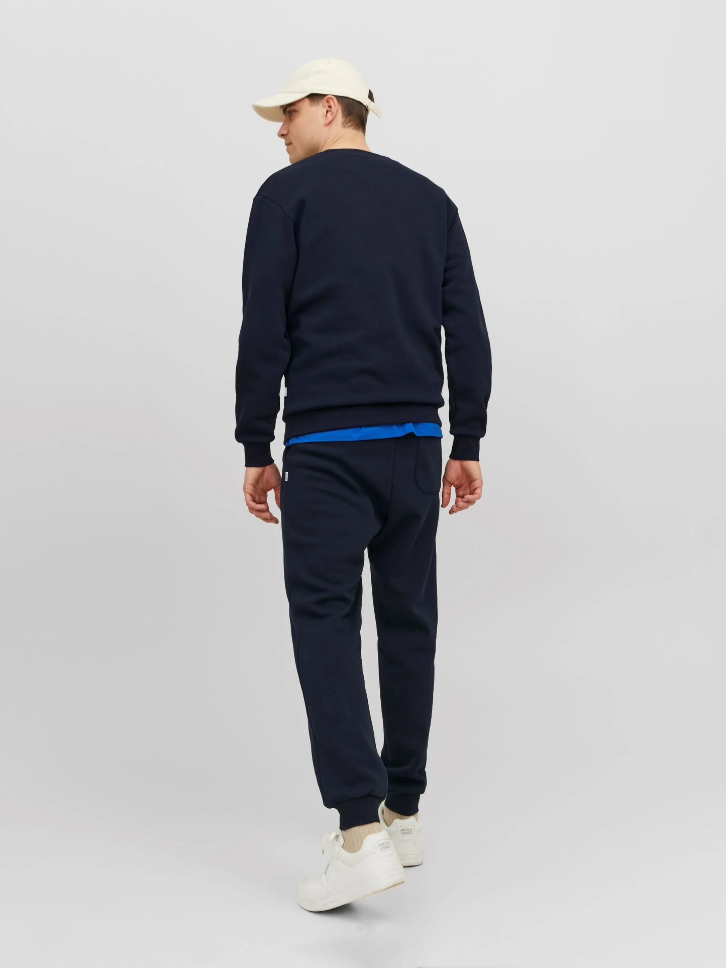 Men's Navy Plain Sweatshirt