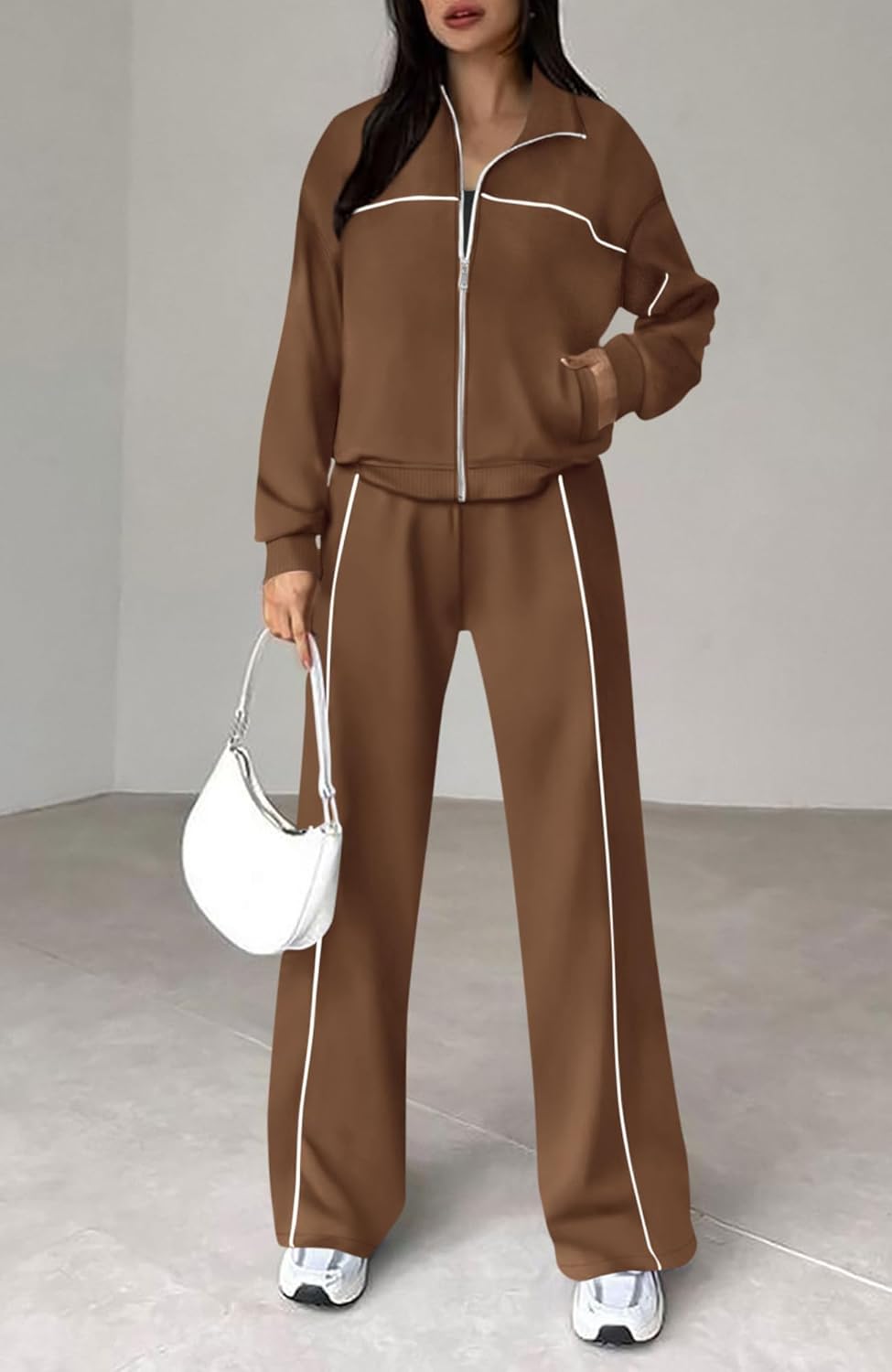 Coffee Brown Pipeline Tracksuit