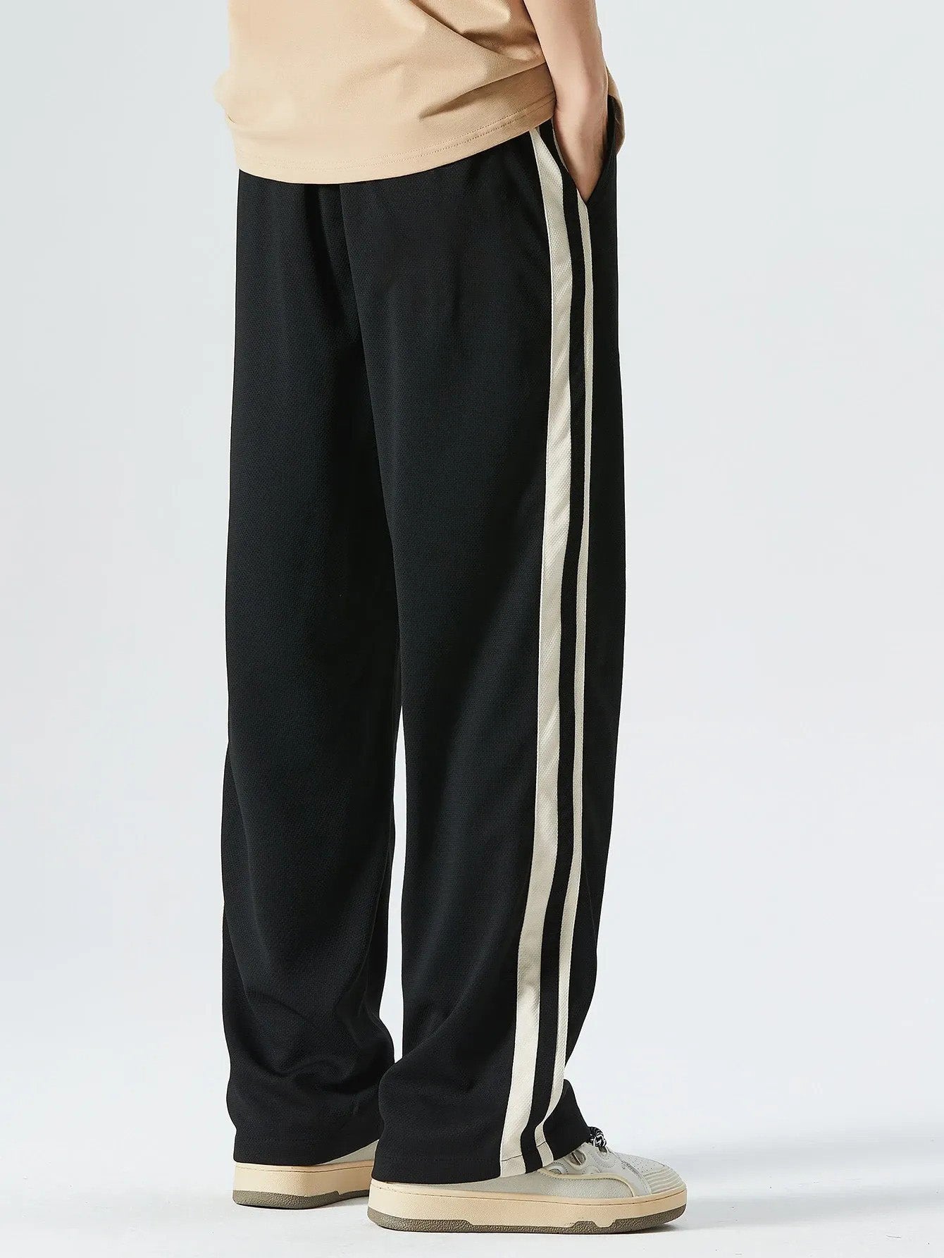 Black Baggy Trouser