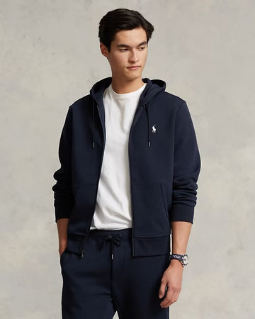 Navy Zipper Hoodie