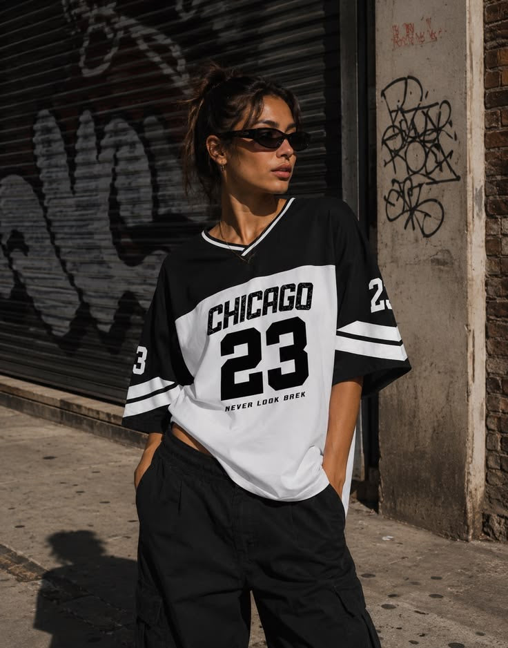 Chicago 23 Jersey - White