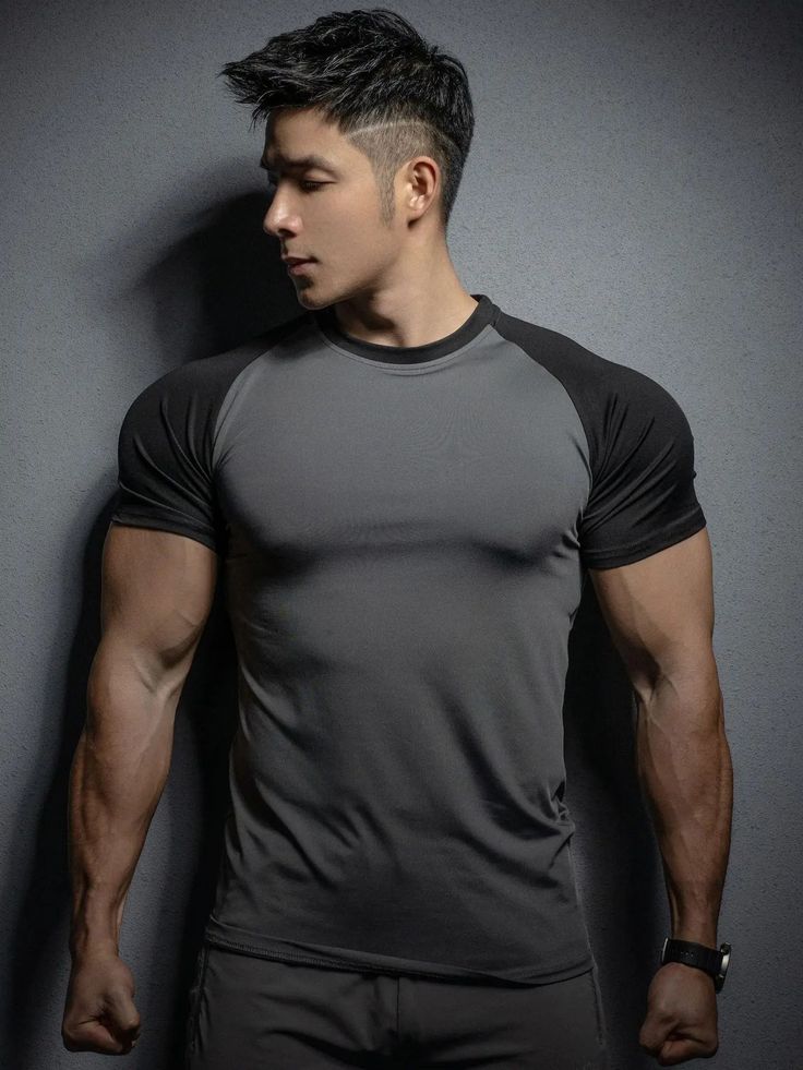Grey Raglan T-shirt
