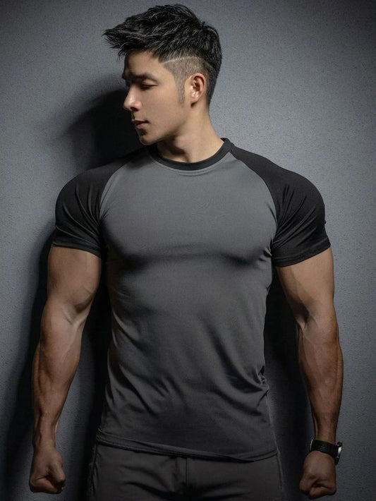 Grey Raglan T-shirt