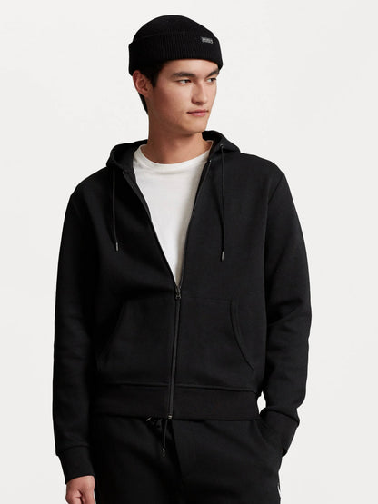 Black Full Zipper Hoodie