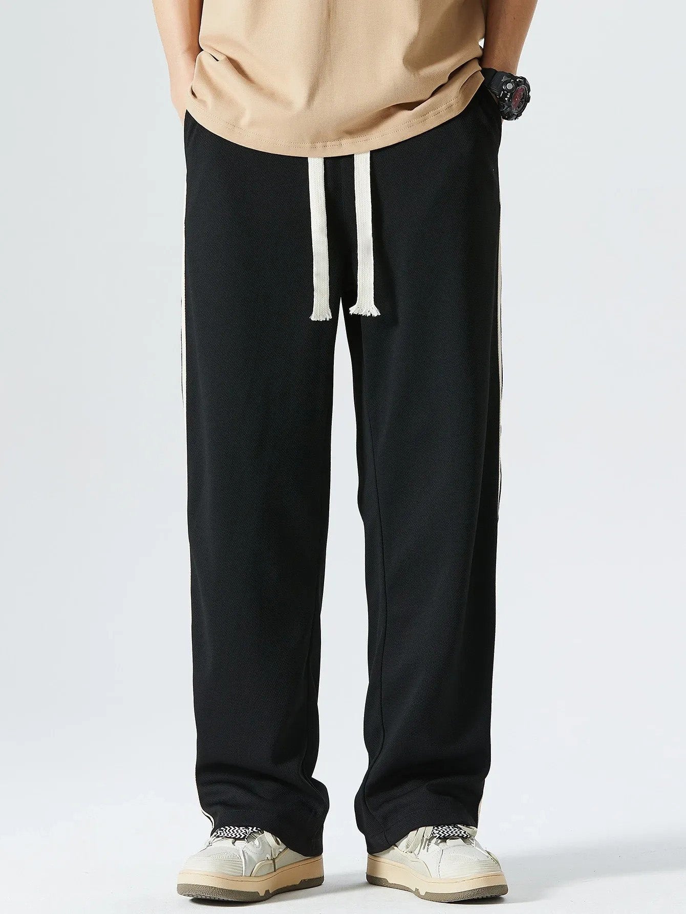 Black Baggy Trouser