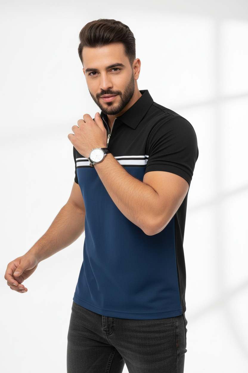 Navy Dual Stripe Edition