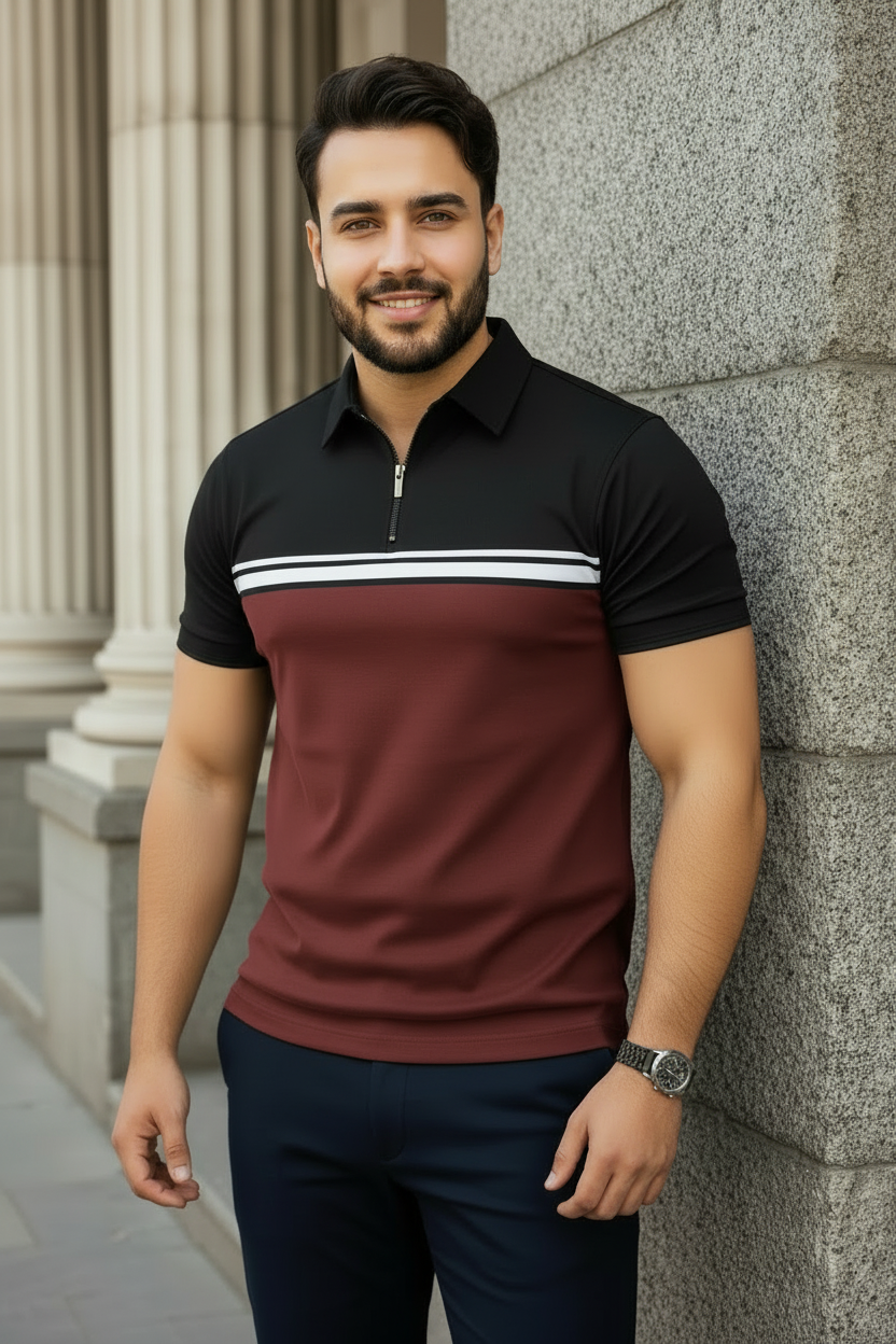 Maroon Dual Stripe Edition