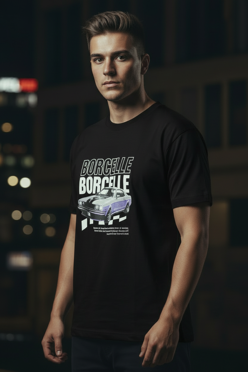 Borcelle Black T-shirt
