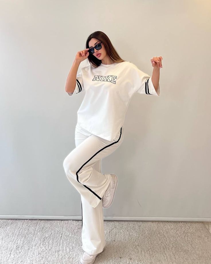 W. White Nike Summer Tracksuit