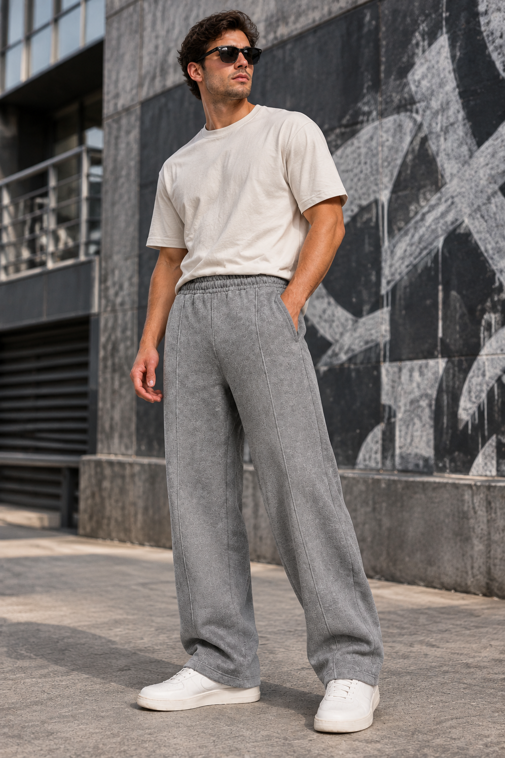 Grey Winter Trouser