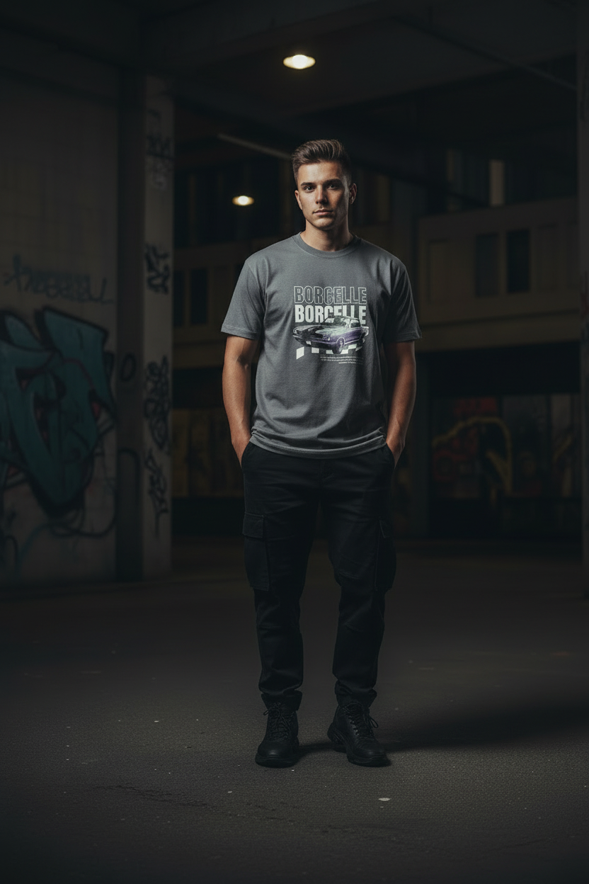 Borcelle Grey T-shirt