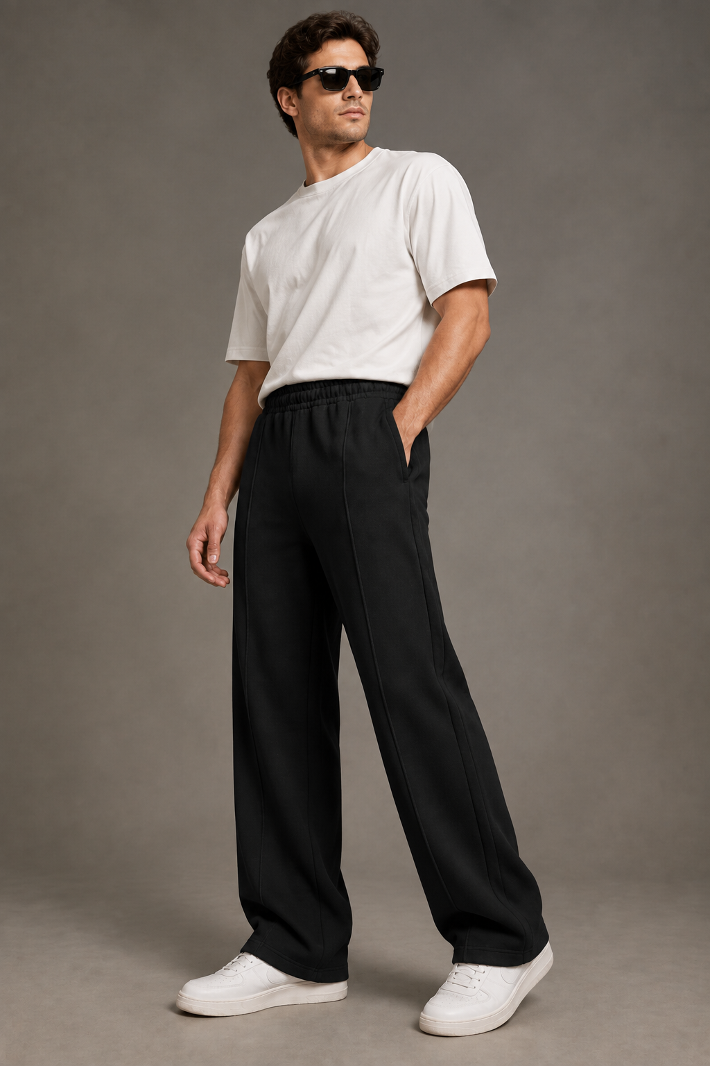 Black Winter Trouser