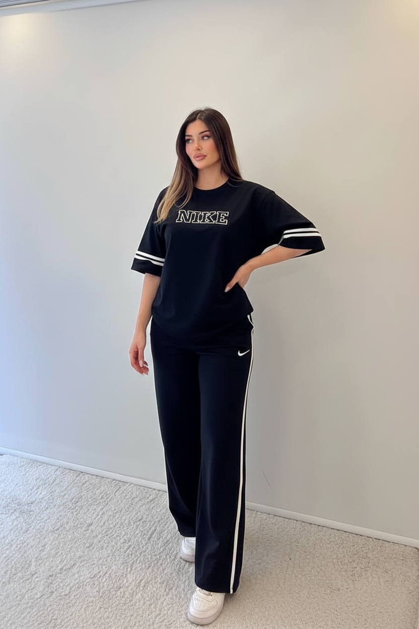 W. Black Nike Summer Tracksuit