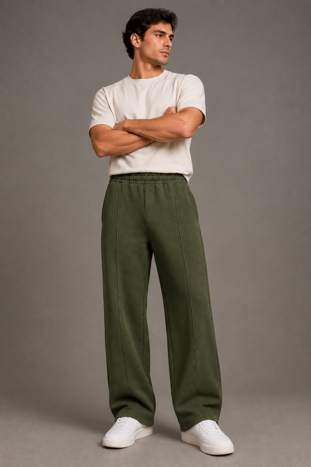 Olive Winter Trouser