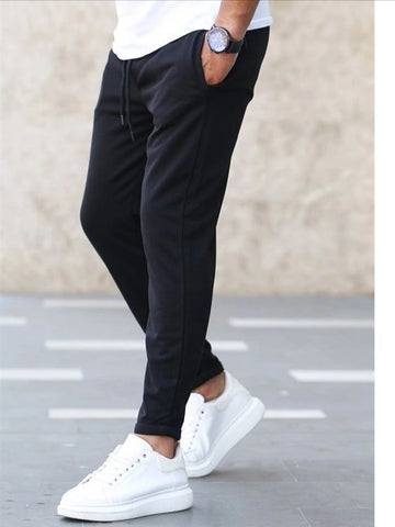 Black Plain Trousers